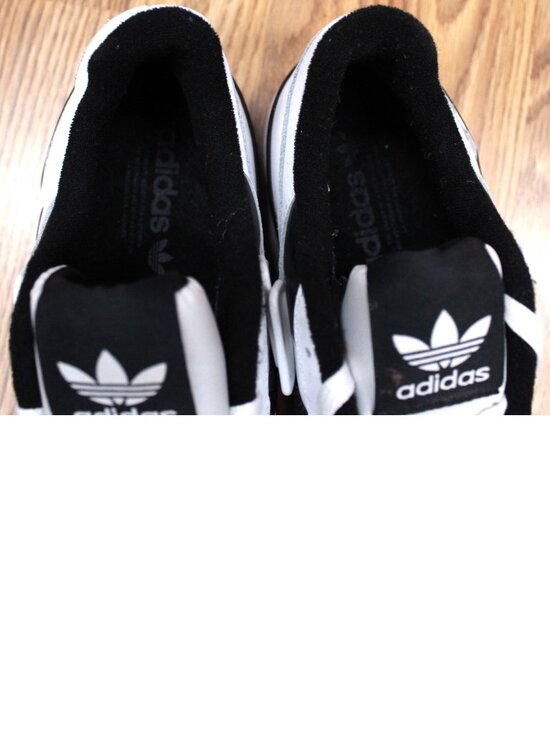 ADIDAS FORU LOW CLOUD WHITE COR BLACK MODEL #FY7757 Sz 12